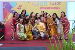 Bupati Humbang Hasundutan Hadiri Trening & consert Music is Funtastic di Dolok sanggul