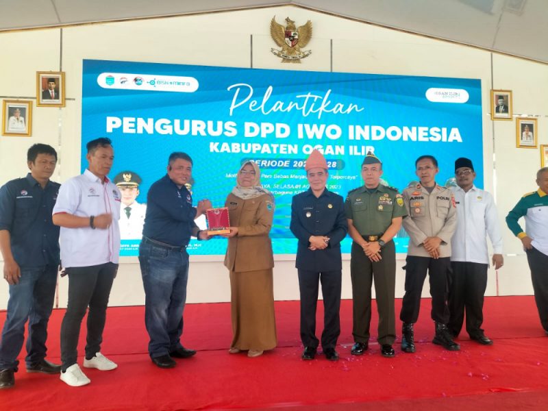 Pelantikan Pengurus DPD IWO Indonesia Kabupaten Ogan Ilir