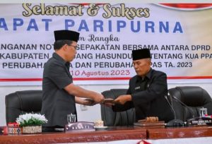 DPRD Humbahas Gelar Paripurna Tentang KUA / PPAS APBD 2024 & KUPA/ PPAS PAPBD 2023.