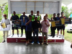 Dandim 0117/Aceh Tamiang Secara Resmi Tutup Turnamen Tennis Lapangan Dandim Cup II Hut RI ke – 78