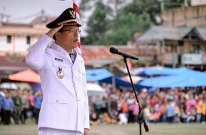 Upacara Peringatan HUT Kemerdekaan RI Ke- 78 Tahun 2023 di Humbahas Penuh Semangat.