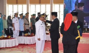 Pj Gubernur Sumut Lantik Letnan Dalimunte Jadi Pj Walikota Padangsidimpuan