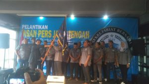 Pengukuhan /Pelantikan Pengurus dan Anggota Insan Pers Jawa Tengah IPJT DPC kab. Purbalingga*