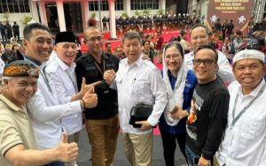 SELESAI HANTAR CAPRES DAN CAWAPRES 2023 Prabowo– Gibran Ke KPU, Anton Charliyan Pimpin Deklarasi Sejumlah Relawan Pendukung 