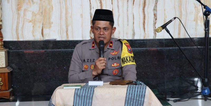 Wakapolres Pasuruan Pimpin Pengajian Rutin,Tingkatkan Iman dan Taqwa Personel