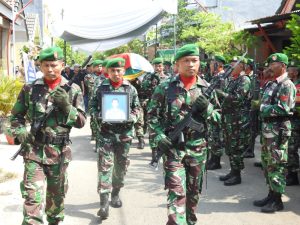 Wujud Penghormatan, Kodim 0819 Pasuruan Gelar Upacara Pemakaman Militer