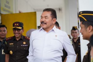 Kejagung ST Burhanuddin:  Kunjungan Kerja ke Wilayah Hukum Riau   Memantau Kesiapan Aparatur Kejaksaan dalam Menyukseskan Pemilu Damai