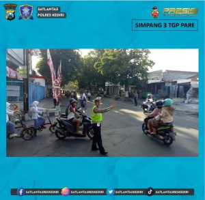 Optimalisasi budaya melayani Unit Turjawali Satuan Lalu Lintas Polres Kediri Guna mewujudkan Polri yang Presisi.