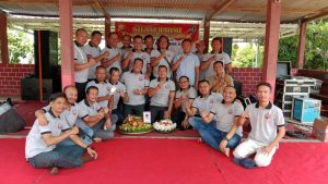 HUT Dikmaba Polri 2000 Polres Nganjuk bertempat di halaman Polsek Ngetos di isi dengan Doa bersama dan memberikan santunan kepada Anak Yatim.
