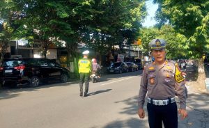 CEGAH TERJADINYA KONFLIK SOSIAL AKIBAT PENGGUNAAN KENALPOT BRONG KASAT LANTAS POLRES KEDIRI MAKSIMALKAN HIMBAUAN.