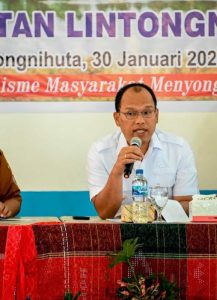 Bupati Humbahas Hadiri Musrenbang Kecamatan Lintongnihuta. 