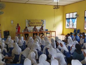 Polres Muara Enim Gelar Jumat Curhat Di SMA 3 Muara Enim