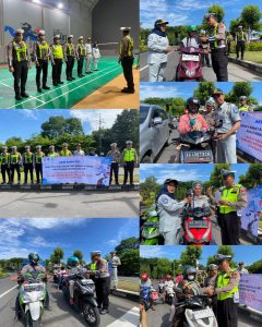 Oprasi Simpatik Sat Lantas Polres Kediri Dan Jasa Raharja*