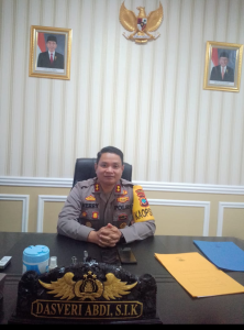AKBP Desveri abdi, Kapolres Kotamobagu, Saat pesta rakyat Pilpres dan pilleg berjalan Aman dan Kondusif.