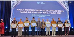 Pemerintah Kabupaten Humbahas Terima Penghargaaan dari Kanwil DJP Sumut II. 