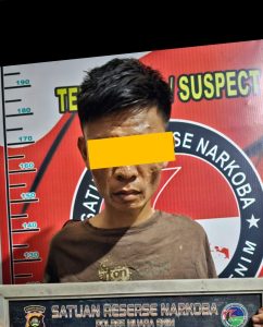 Satres Narkoba Polres Muara Enim Berhasil Mengamankan Tersangka dan Barang Bukti Narkotika Jenis Sabu di Muara Enim