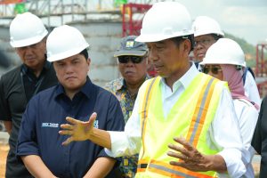 Presiden Site Visit ke Proyek Smelter Bauksit,  Erick Thohir: Industri Aluminium Semakin Terintegrasi*