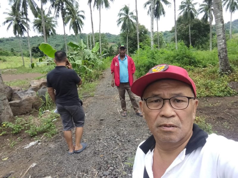 Buang Sineke Ahli Waris Mayoer Amboen Sineke minta BPN Minut jangan sembarangan keluarkan SHM diatas Tanah eks HGU PTPN XIV Marinsong likupang.