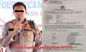 Kasus Pengeroyokan Wartawan Mandek, Wilson Lalengke: Kapolres Lampung Timur Hanya Bisa Urus Sempak Istri*  Lampung Timur – Kasus tindak pidana