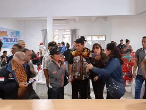 Media intelijen Com. Cagub Sulut Yulius Selvanus Menyapa awak Media di Sulut