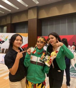 Tiara Ayu Lestari Pasaribu Atlet “Sport Dance” Humbahas Raih Medali Perak di PON XXI. 