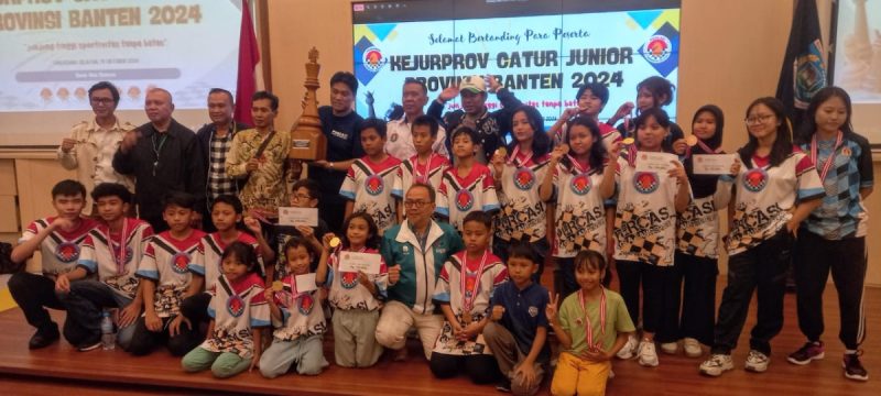 Tangerang Kota Sabet Gelar Juara Umum di Kejurprov Junior Banten 2024