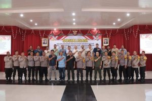 Kapolres lakukan Sosialisasi IRET Mendatangkan Densus 88 Kasatwil Riau*