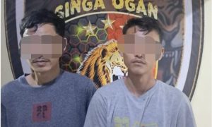 TIM RESMOB SINGA KAB. OKU, SUMSEL RINGKUS DUA PELAKU PUNGLI DI KECAMATAN BATURAJA