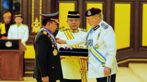 Kapolri Terima Penghargaan dari Kerajaan Malaysia atas Peran Penting Jaga Kawasan