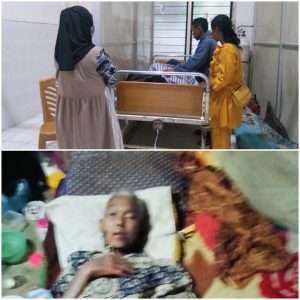 RELAWAN YPN YESS BANTU WARGA YANG MENGALAMI SAKIT UNTUK DIBAWA KERUMAH SAKIT