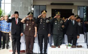 Dandim 0402/OKI Hadiri Upacara Peringatan Hari Pahlawan ke-79 Tahun 2024