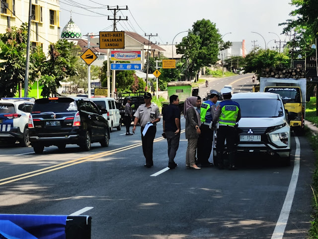 Kegiatan razia gabungan Lintas Sektoral Kab. OKU 