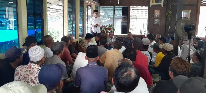 TARGETKAN 70 PERSEN SUARA, WARGA ULAKJERMUN SP PADANG ALLOUT MENANGKAN PASLON JADI