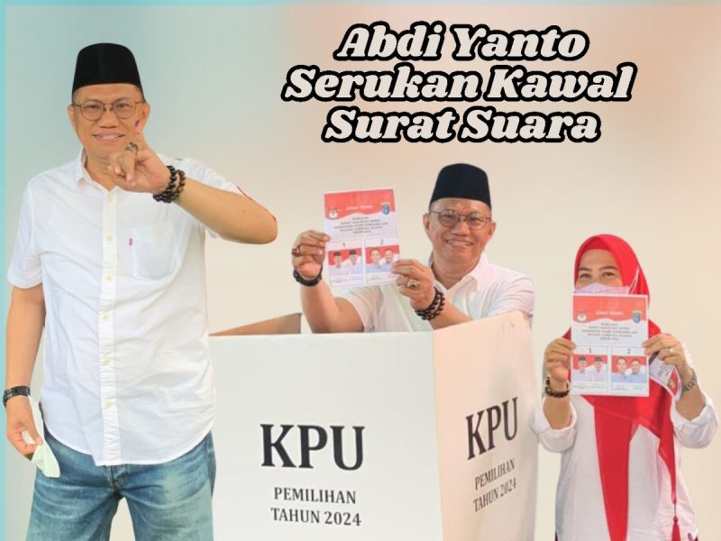 CAWABUP OKI, ABDI YANTO SERUKAN AYO BERSAMA KITA KAWAL SURAT SUARA