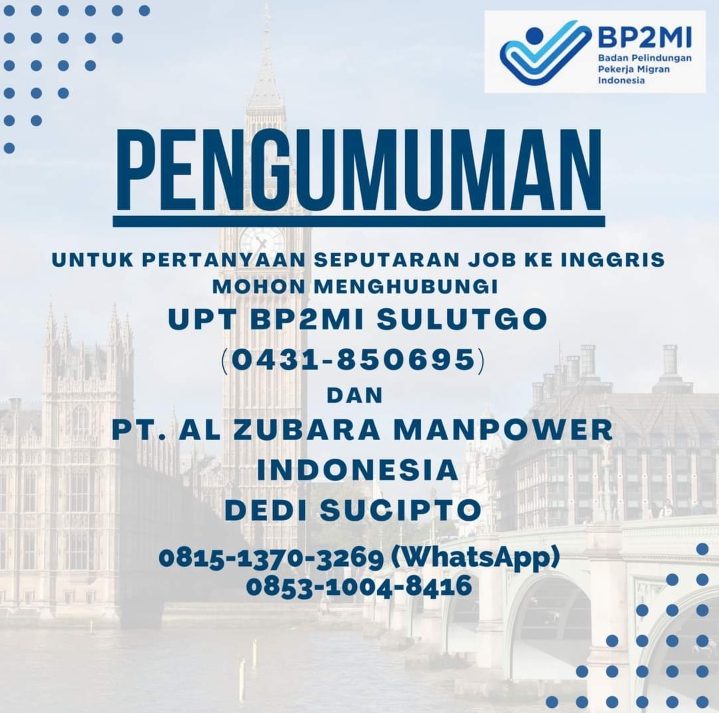 Laporan Korban SINDIKAT TINDAK PIDANA PERDAGANGAN ORANG (TPPO) PEJABAT BP2MI MANGKRAK Bertahun di POLDA SULUT.