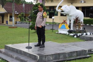 Polres Ogan Ilir Siagakan Personel Satgas Terkait Pemungutan Suara Ulang Pilkada 2024