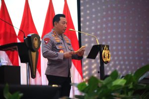 KAPOLRI APEL KASATWIL 2024 DI GRHA CENDIKIA AKADEMI KEPOLISIAN SEMARANG JAWA TENGAH