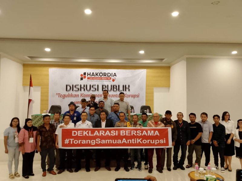 Harianto LSM RAKO bersama Lakri Gelar Diskusi Publik Bertema “Teguhkan Komitmen Berantas Korupsi untuk Indonesia Maju” Menujuh Emas