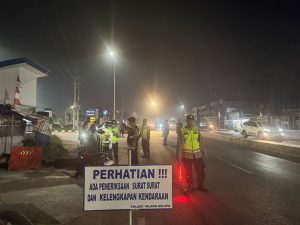 Jelang Tahun Baru 2025 Polres Banyuasin Laksanakan Kegiatan Masyarakat Yang Ditingkatkan