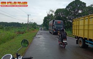 Suasana Tahun Baru di Jalan Lintas Timur OKI, Masih Dalam Kondisi Aman