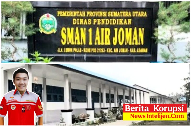 LPAKN RI – PROJAMIN KAB. ASAHAN MENDATANGI SEKOLAH SMAN 1 AIR JOMAN, TERKAIT ADANYA PENGERJAAN  PROYEK YANG MENELAN DANA RP. 3.7 MILYAR ( DAK ) YANG DINILAI ASAL JADI DAN TIDAK TRANSPARAN