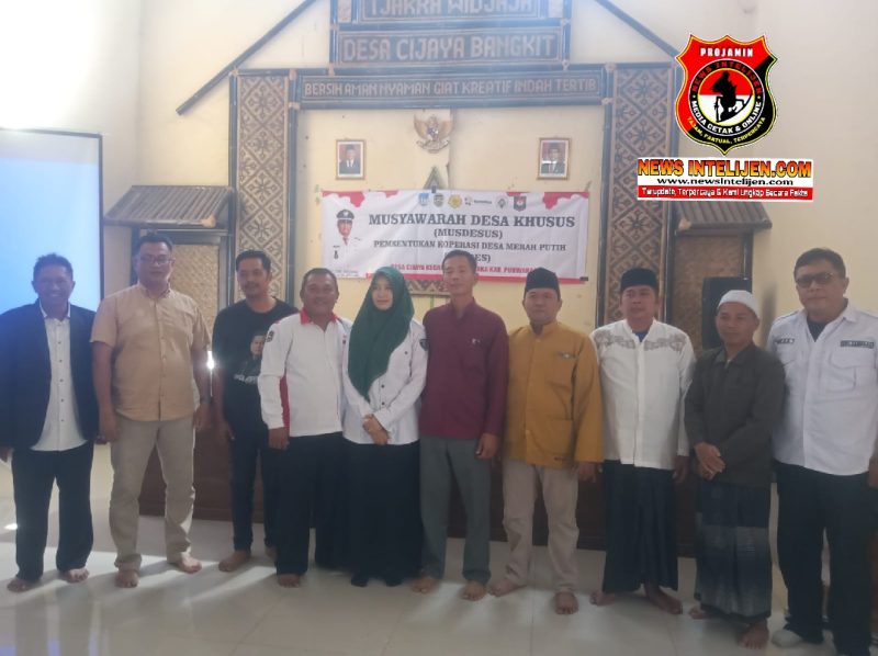 Musdesus Koperasi Merah putih Desa Cijaya Tetapkan Taufikurahman Jadi Ketua