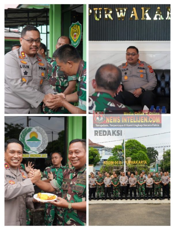 Jaga Kekompakan TNI-Polri, Kapolres Purwakarta Rayakan Hari Jadi Ke-79 Kodam III Siliwangi