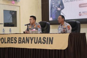 Polres Banyuasin Gelar Sosialisasi Hukum UU No. 1 Tahun 2023