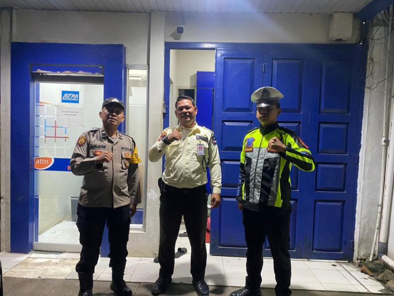 Polsek barumun tengah melaksanakan Patroli KRYD pascal Operasi Ketupat Toba 2025