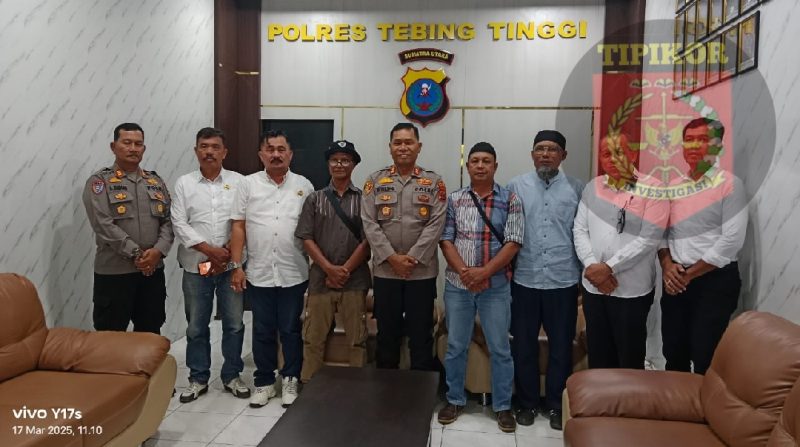 Audiensi Dengan Polres Kota Tebing Tinggi ,Geman Siap dukung Pemberantasan Narkoba