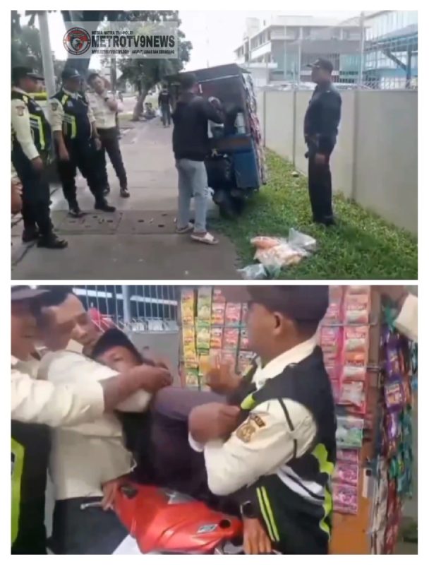 Penertiban Pedagang Kopi keliling oleh petugas Security kawasan jababeka dengan cara arogan dan menimbulkan keributan.