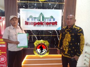 SEKDES DESA PANTAI SEDERHANA MEMBUAT LAPORAN DUGAAN PEMALSUAN TANDA TANGAN .