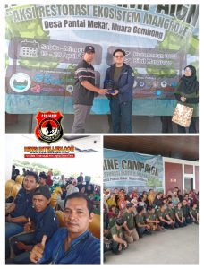 Kampanye Permasalahan Laut dan Pesisir Pantai di Kec. Muaragembong Kab. Bekasi Masih Terus Digalakan