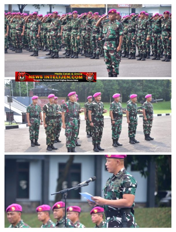 Puluhan Prajurit Muda Baret Ungu Perkuat Pasmar 1